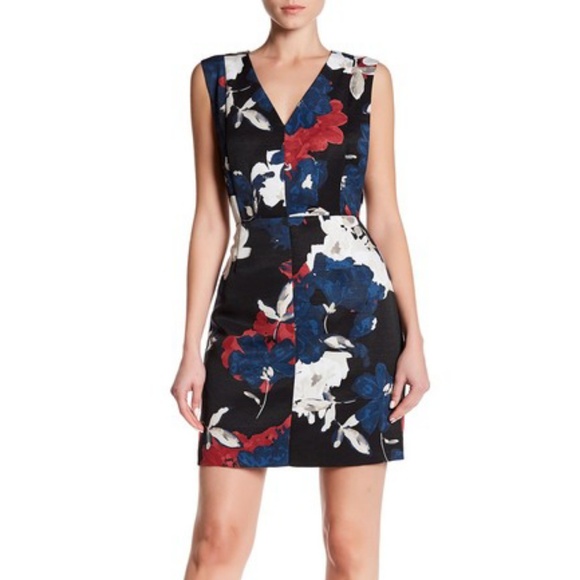 Cynthia Steffe Dresses & Skirts - NWT Cynthia Steffe Elodie Floral V Neck Dress 6